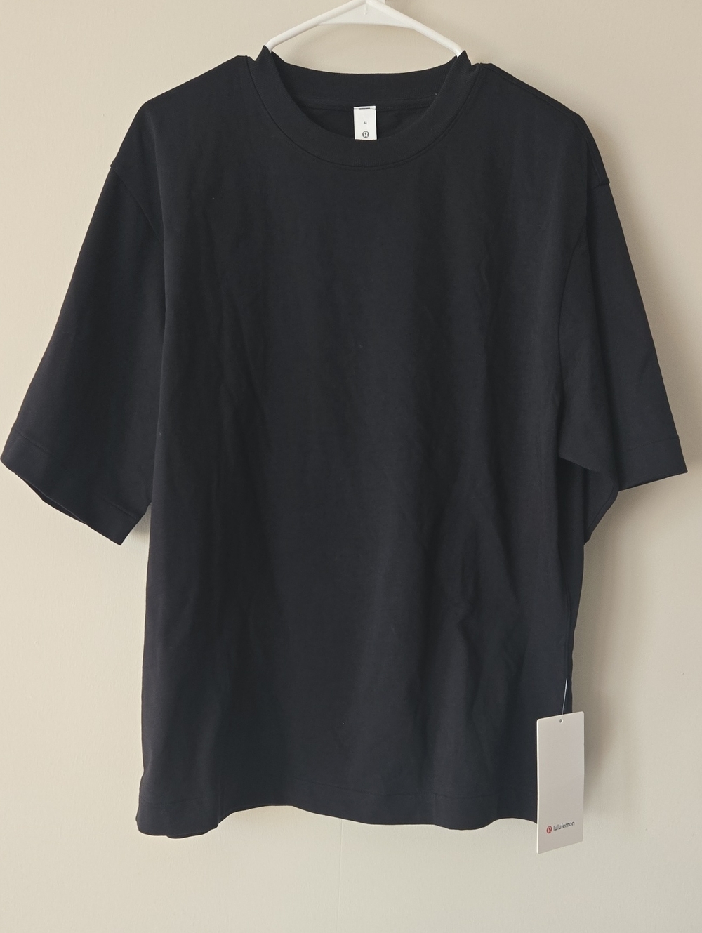 lululemon Heavyweight Cotton Oversized Black T-Shirt NWT